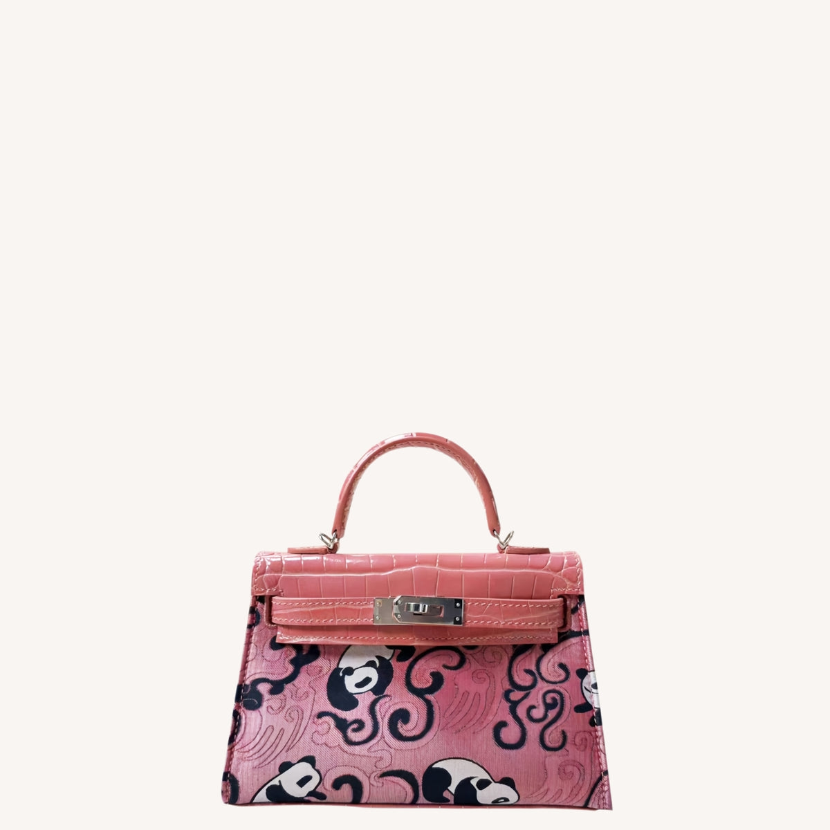 Luxury New Chinese Style Song & Shu Brocade Mini Top Handle Bag-BrocadeModern
