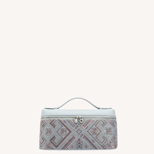 Luxury New Chinese Style Zhuang Brocade Boxy Handbag - Brocade Bond