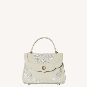 Gu (古) Series Embroidered Sycee Bag | Chinese-Style Yuanbao Handbag-brocademodern