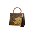 Embroidery Nishijin Weave Chinese Style Retro Handbag - SinoCultural -- P120605-1