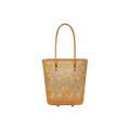 Song Brocade Mulberry Silk Tote Bucket Bag - SinoCultural -- P120636