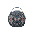 Song Brocade Silk Vintage Round Bag - SinoCultural -- P12065502DB