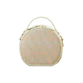Song Brocade Silk Vintage Round Bag - SinoCultural -- P12065502LG-1