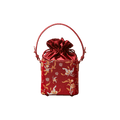 Song Brocade New Chinese Style Cube Bucket Bag - SinoCultural -- P17061302-1