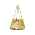 New Chinese Style Mulberry Silk Bucket Bag - SinoCultural -- P17062005-1