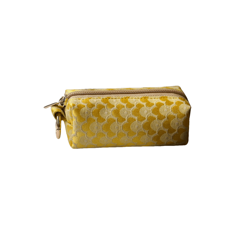 Yunjin Fabric Coin and Key Holder Mini Pouch Wallet - SinoCultural -- PWCD188-2