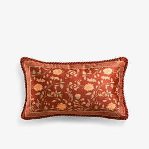Chinoiserie Red Elegance Wedding Sofa Pillow Cushion - SinoCultural -- SJZBZ044A01