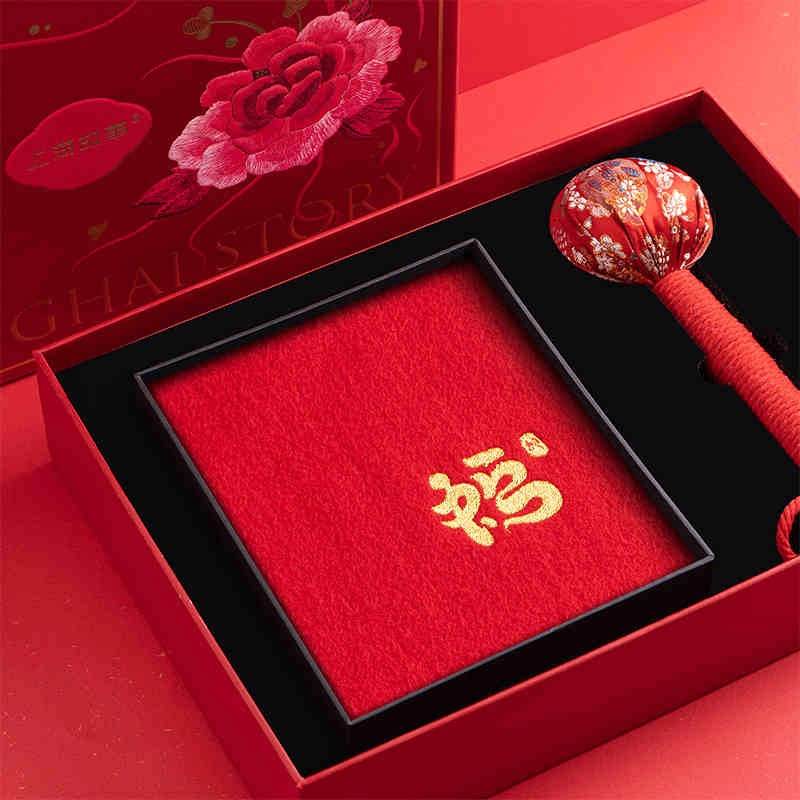 Chinese New Year Winter Wool Scarf Health & Wellness Gift - SinoCultural -- CNY030-1