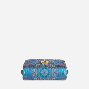 Song Brocade Leather Luxurious Clutch Handbag - SinoCultural -- W2144-3