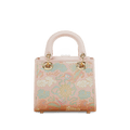 Song Brocade Retro Crossbody Handbag Lion Playing with Ball Pattern - SinoCultural -- P12065302-2