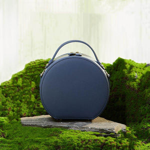 Song Brocade Silk Vintage Round Bag - SinoCultural -- P12065502DB
