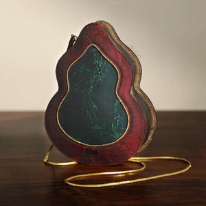 Ultra-Light Gourd Bag Graphene Recycled Fabric Hualuo Silk Luxury Design 155g - SinoCultural -- GD1208