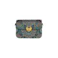 Song Brocade Leather Luxurious Clutch Handbag - SinoCultural -- W2144-1