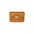 Song Brocade Leather Luxurious Clutch Handbag - SinoCultural -- W2144-4