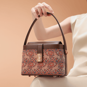 Shu Brocade Sling Bag Legendary Silk Artistry - SinoCultural -- FJ120771-3