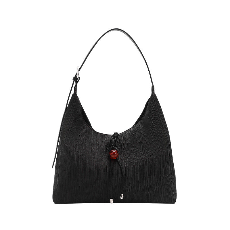 Xiangyun Silk New Chinese Style Genuine Leather  Shoulder Bag（Number 1）