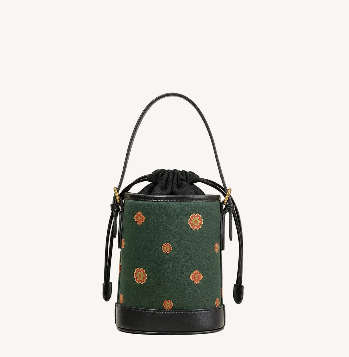 Heritage Xiangyunsha New Chinese Style Bucket Bag – Baoxiang Blossom-brocademodern