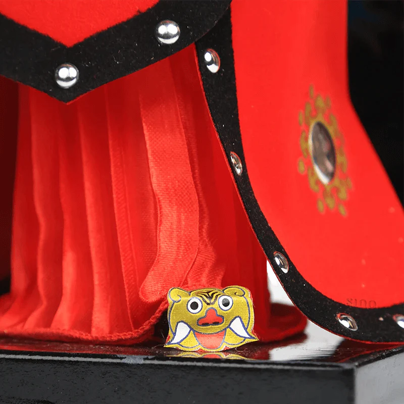 12-Inch Vintage Chinese Dolls - Handmade Peking Opera Mulan Art Collectible - SinoCultural -- T1201001