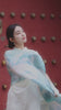 Twelve Flower Goddesses Spring Breeze Mulberry Silk Long Scarf with elegant Chinese floral motifs and soft spring-inspired colors brocademodern