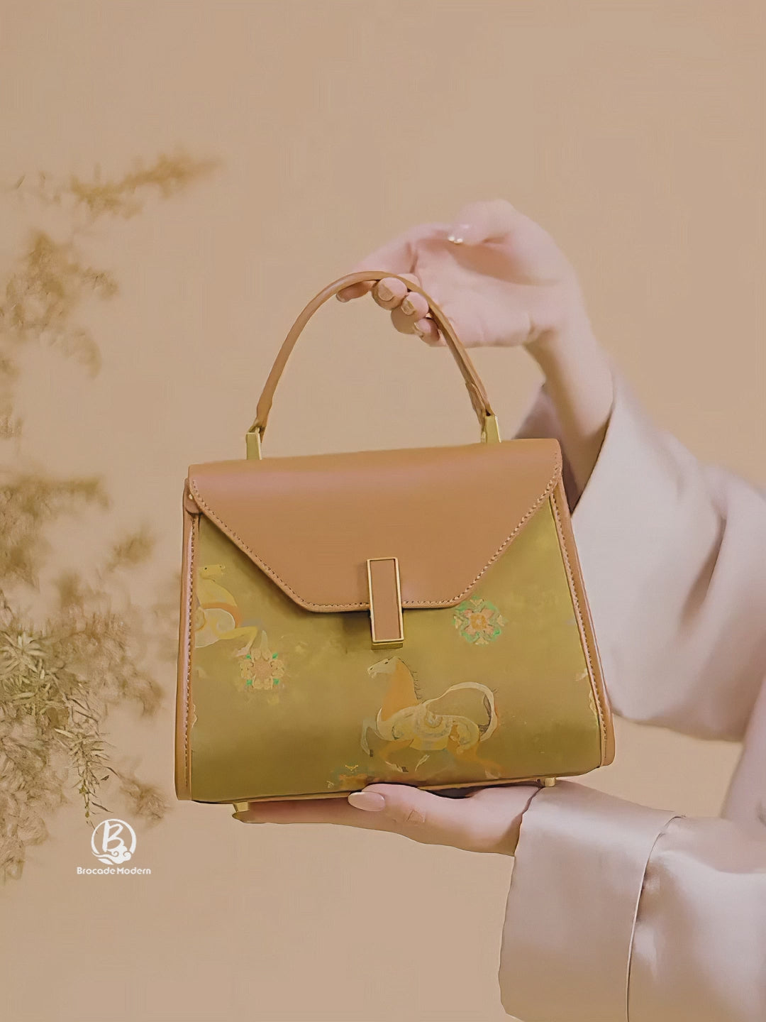 Heritage Xiangyunsha New Chinese Style Kelly Bag – Lucky Horse Brings Blessings